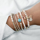 Five-piece Crystal Bracelet